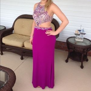 Magenta Prom Dress